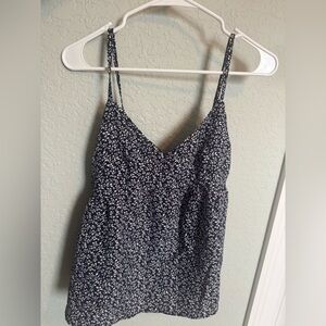 SHEIN Navy Floral Camisole